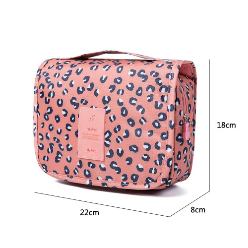 Progettata per le donne, questa trousse da viaggio da appendere è realizzata in materiale morbido e imbottito, resistente all'acqua, durevole e 1