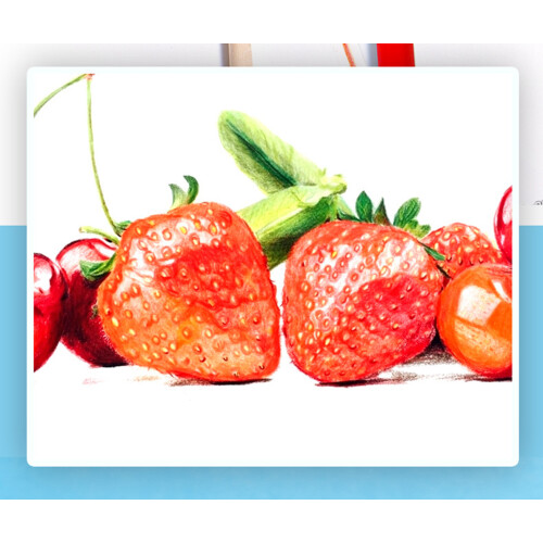Vivid Creations: Υψηλής ποιότητας, ευρύ φάσμα χρωμάτων, υδατοδιαλυτά χρωματιστά μολύβια, 2