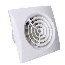 Efficient Ventilation Extractor, Anti-backflow Check Valve Exhaust Fan, Easy Installation Window and Wall Mount for Continuous Use in Home Spaces