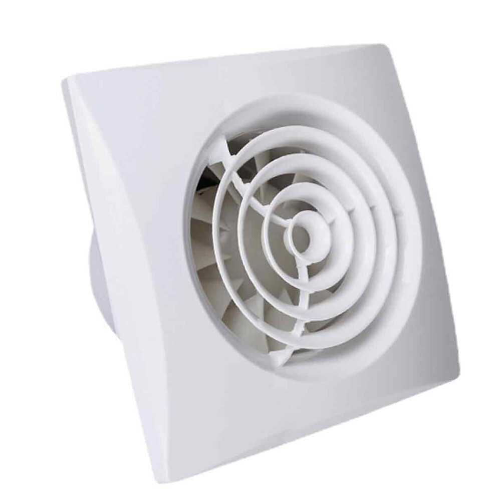 Versatile Exhaust Fan, 100Mm Ventilation Solution For Kitchens & Bathrooms - Abs Material, Low Energy Consumption, & Moisture-Proof 9405630821932