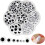 Versatile Pack, Self-Adhesive Plastic Googly Eyes, Mixed Packaging, Wide Application, Strong Adhesive Backing For Lasting Creations 1