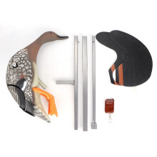 Nature's Puppeteer: Wind Duck Decoy with Uvision Paint Technology for Spellbinding Hunting and Playful Ventures