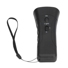 Ultraschall-Hundevergrämer mit LED – Tragbarer ergonomischer Hundetrainer, 66 g