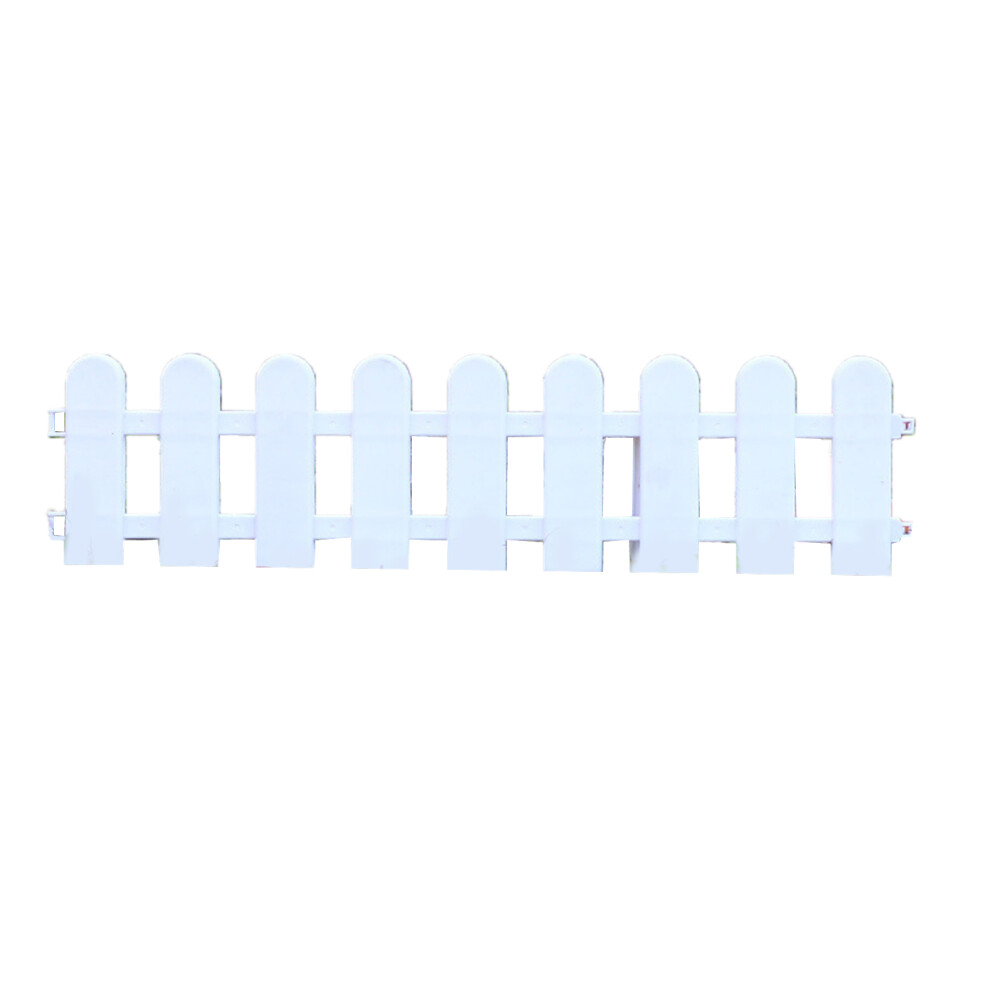 Landscape Fence For Villas, Garden Fence Plastic Picket Non-Toxic Tasteless Healthy Environmentally Friendly Long Service Life Fire Retardant Flame 9441426955788