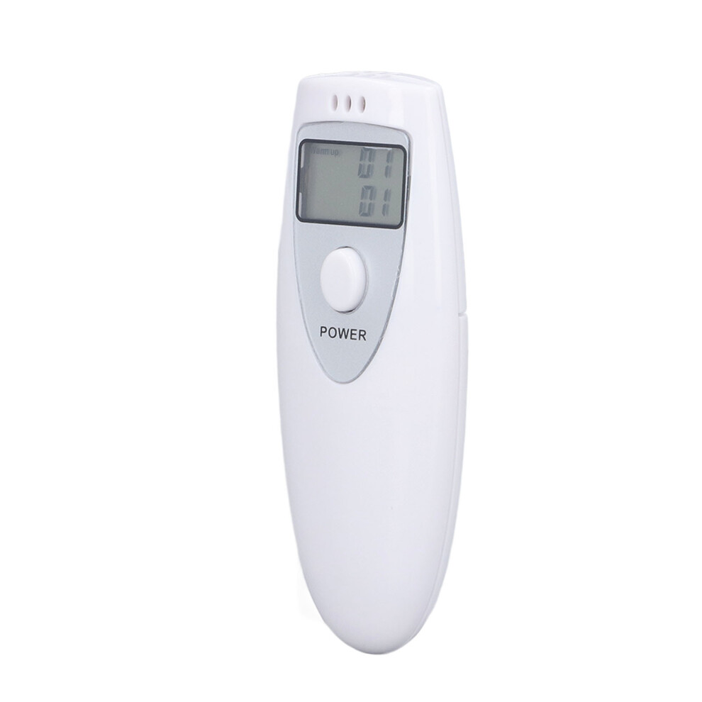 Portable Abs Alcohol Tester, Accurate Breathalyzer, 0.00-0.19%Bac White 7691375283667