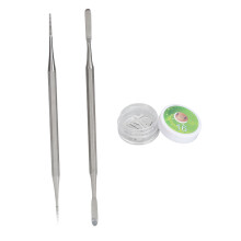Kit de pédicure professionnel pour ongles incarnés avec lime et arrache-ongles. Soulagement complet de la douleur et durable.