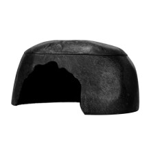 Reptile Hide Small Humidify Habitat With 3 Sinks For Gecko Lizard Snake Turtle Frog Black A