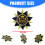Festliche Geburtstags-Ripsband-Abzeichen,-Stil C 4