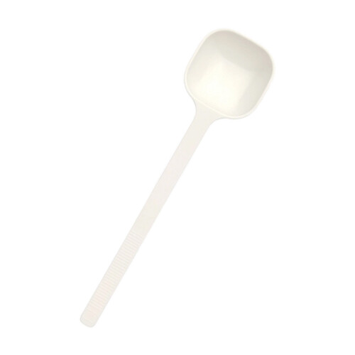 Hygienic Coffee Grounds Scoops Accurate-White long handle