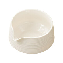 Handmade Ceramic Matcha Bowl 500ml Capacity Smooth Finishes Teas