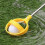 (Yellow) 8 Sections Golf Training Shaft Telescopic Pick Up Retriever Picker Golf Ball 3