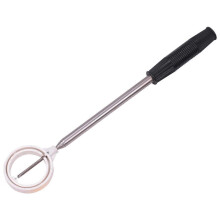 (White) Golf Ball Retriever 8 Sections Stainless Telescopic Golf Ball Picker for Water
