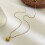 Delicate Strawberry/Cherry Pendant Necklace-Small cherry 6