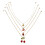Delicate Strawberry/Cherry Pendant Necklace-Small cherry 7