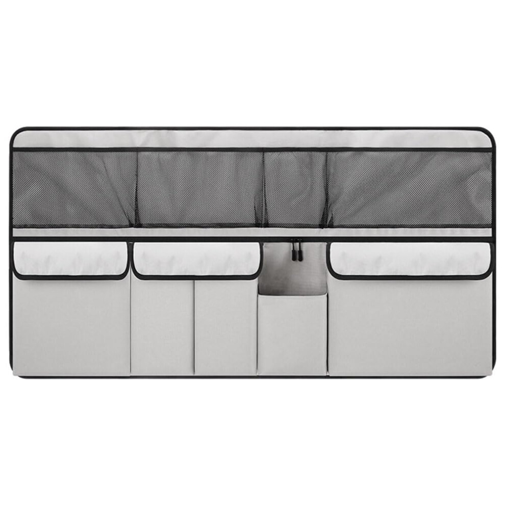 Car Trunk Organizer For Skoda Enyaq Collapsible Multi Compartment Waterproof Cargo Bag Size 105X51 Cm 9426802682519