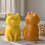 Realistische 3D-Katzen-Silikonform, einfach zu entformen, 7