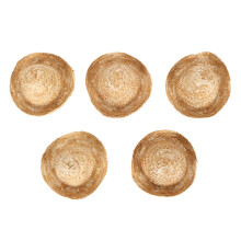 Mini chapeau de paille pour maison de poupée, idéal pour la décoration et les loisirs créatifs. Léger, inodore et stable. Cadeau miniature