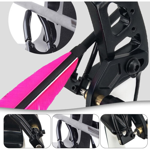 Compound Bow Arrow Rest Adjustable Aluminum Alloy For Recurve Bows 1