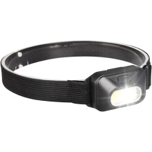 Linterna frontal ultrabrillante: luz dinámica con diadema elástica ajustable y tecnología de faro adaptativo para todas tus actividades al aire