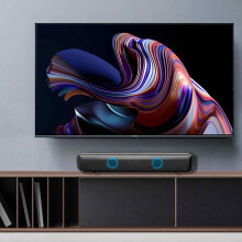 Multimedialny soundbar, głośnik komputerowy o czystym dźwięku, przenośny głośnik Bluetooth do komputerów PC, wyjątkowa konstrukcja