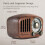 Φορητό ηχείο Bluetooth Vintage, σε στυλ φυσικού ξύλου, δυνατός, καθαρός ήχος και ραδιόφωνο 1