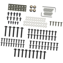Elementi di fissaggio filettati per motociclette, kit completo di elementi di fissaggio tipo U, sostituzione rapida degli elementi di fissaggio, dado