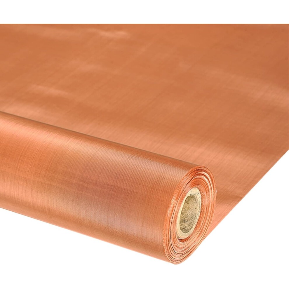 Copper Wire Mesh Screen 250 Mesh Pure Copper 0.3X1m For Electromagnetic Shielding And Radiation Protection 9347817927917
