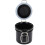 250ml Eyelash Glue Storage Container Black with Seal & Temp Display 1