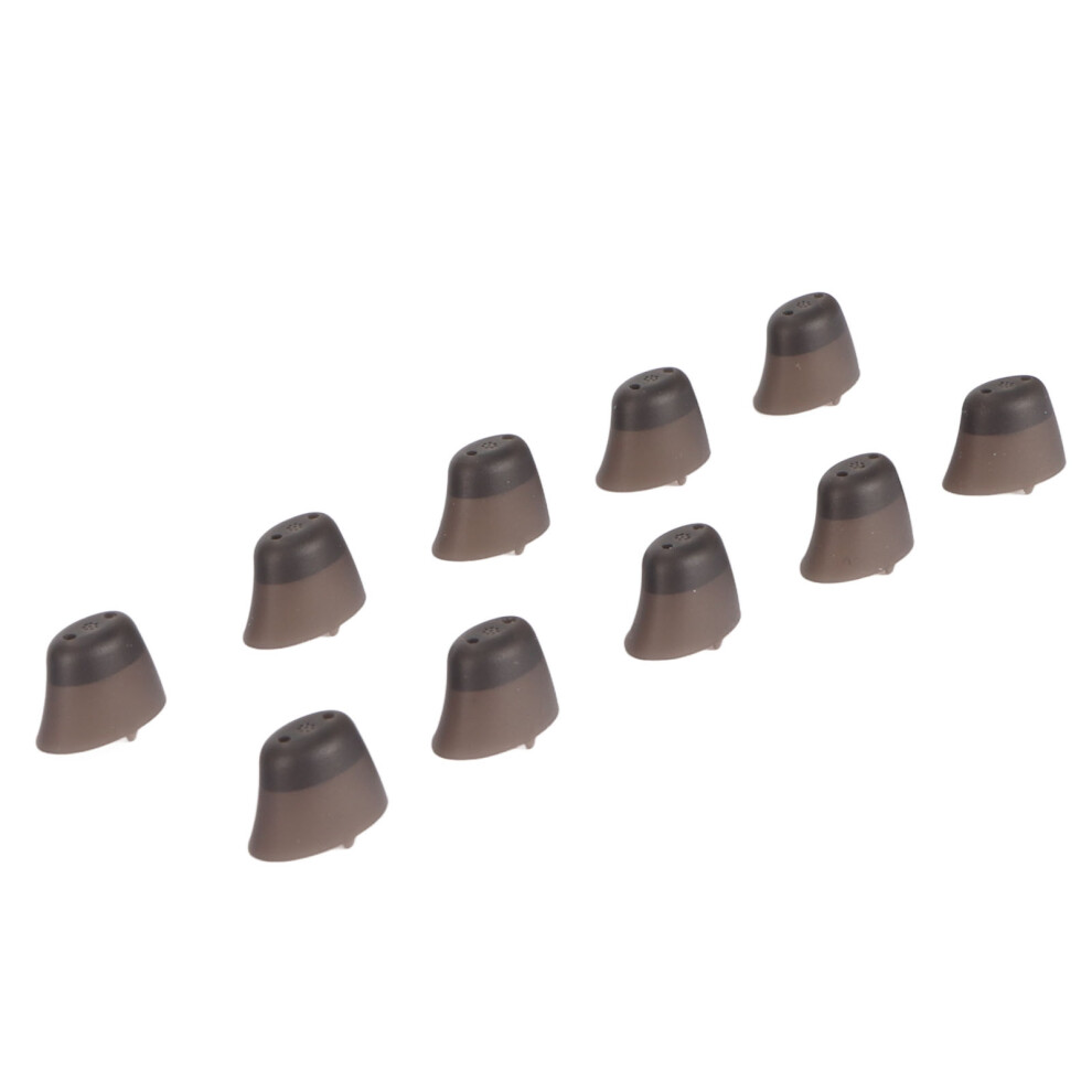 10pcs Silicone Replacement Open Ear Domes for Hearing Aids