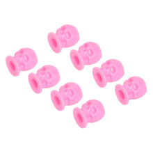 Pink Skull Microblading Inktöpfchen-Set 200 Einwegbecher mit Grundierung für Tätowierungen
