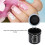 250ml Eyelash Glue Storage Container Black with Seal & Temp Display 7