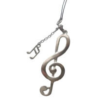 Elegant Musical Note Alloy Keychain Bag Hanging Accessory Cute