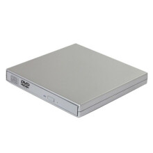 Movement Neutral External DVD Player CD Writer HDMI1080p Port Silver External Optical Drive PC Mac HDMI 1080p Output