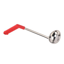 Stainless Steel 80ML Soup Ladle with Curved Handle Anti Scald Kitchen Tool