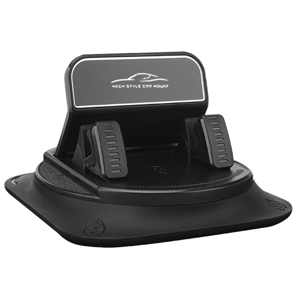 Car Phone Holder With Nonslip Silicone Grip, Universal Dashboard Phone Mount For Gps Navigation 9347817929485