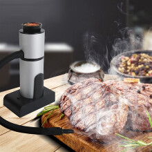 Food Smoker with Wood Chips, Cold Smoke Infuser for Cocktails, Meat and Drinks