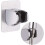 Angle Adjustable Shower Head Clip, High Quality ABS Plastic, Waterproof Wall Mount for Bathroom 1
