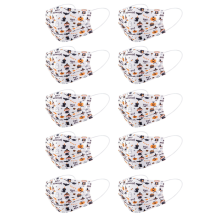 Soft and Comfortable Face Cover with Washable Fabric, Breathable Reusable Face Mask Featuring Multi Purpose Functionality and Charming Pattern, Elasti