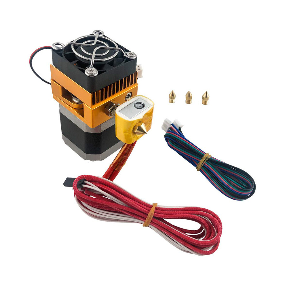 Mk8 Extruder Hotend Kit With 0.2/0.3/0.4/0.5Mm Nozzle Print For Makerbot Prusa I3 Reprap Diy 3D Printer 6031235443922