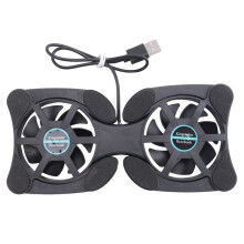 Laptop Cooling Base, Laptop Pc Support - Easy to Carry,Compatible for 10-15.6Inch with 2 Silent Fans and USB Port