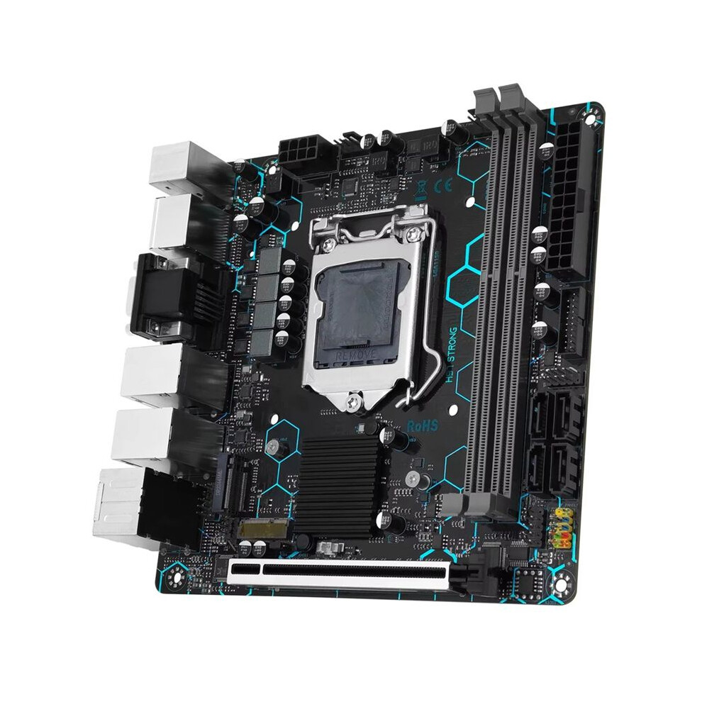 New H97 Strong Lga 1150 Motherboard For Core I7/I5/I3/E3 Ddr3 -Itx Vga//Dp/Com Dual Lan Wifi M.2 4713004605886