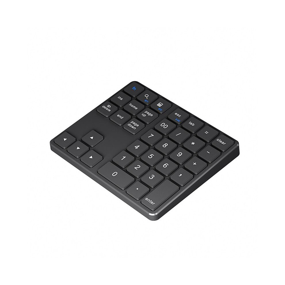 Dual Numeric Keypad 2.4Ghz Wireless Keyboard K35 Digital Keyboard 300Mah Rechargeable Numpad Black 6032029592116