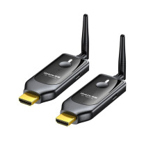 Unnlink 1080P -Compatible Wireless Transmitter Receiver Extender 150M HD Video Dongle Camera Laptop PC to TV Mirror Adapter