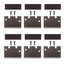Versatile and Efficient Tip Scraper Knife for Cooktop for Printers Cooktop Surfaces Ceranfeld Maintenance 6set