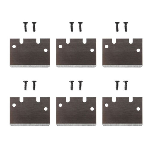 Versatile and Efficient Tip Scraper Knife for  Cooktop for Printers Cooktop Surfaces Ceranfeld Maintenance 6set 2