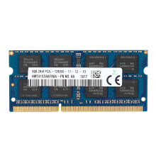 DDR3L 8GB 1600MHz 1.35V PC3L Memoria RAM para Computadora PortáTil, MóDulos de Memoria para Computadora PortáTil, Compatible con 16 Chips de Doble