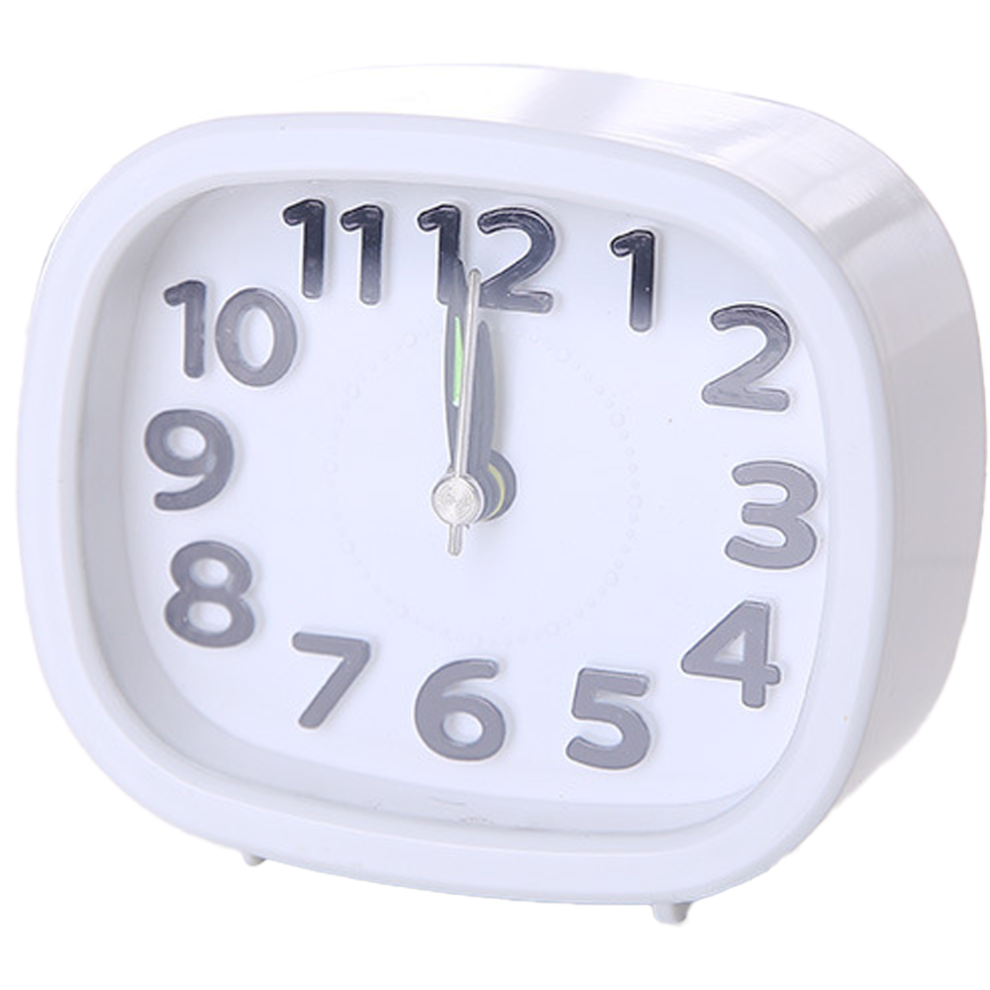 Ascending Beep Sounds Multi-Function Clock, Loud Alarm Sturdy Plastic Frame Silent Sweeping Movement for Children Room Classroom
