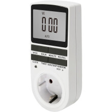 Digitale Zeitschaltuhr für Steckdosen, multifunktionaler 7-Tage-Zyklus, programmierbarer Timer für elektrische Steckdosen, extra großes