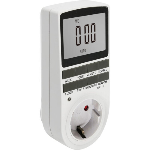Energy Saving Intelligent Electronic Timing Switch, Digital Timer Switch with Automatic On Off Control, Large Lcd Display 2