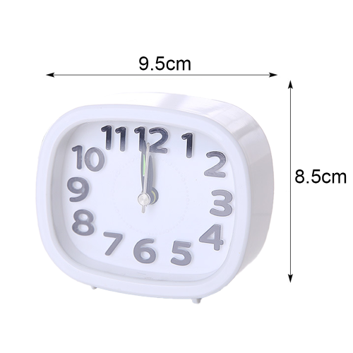 Ascending Beep Sounds Multi-Function Clock, Loud Alarm Sturdy Plastic Frame Silent Sweeping Movement for Children Room Classroom 1